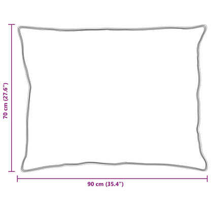 Duvet S Polštáři S Polštářem 3 Pcs Bílá Mikrovlákno