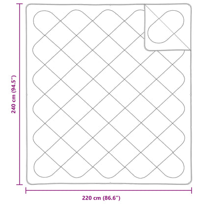 Duvet S Polštáři S Polštářem 3 Pcs Bílá Mikrovlákno