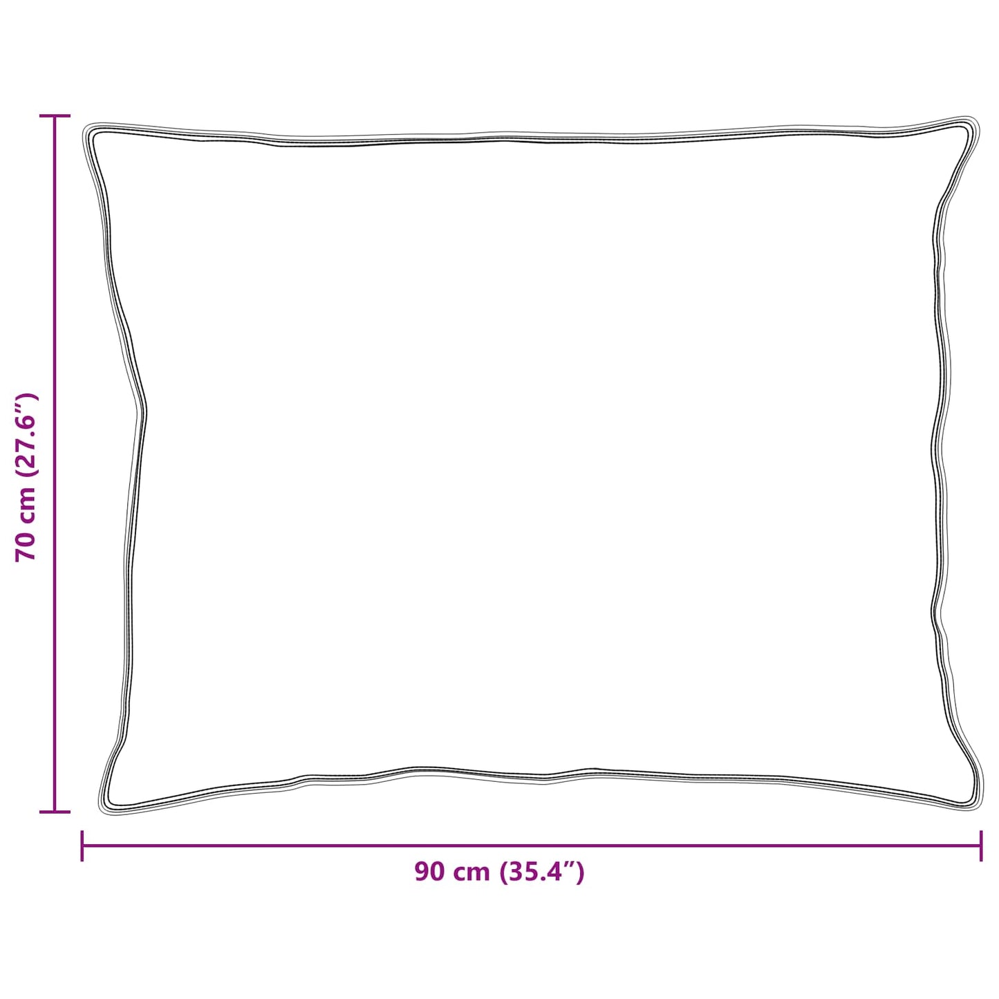 Duvet S Polštáři S Polštářem 3 Pcs Bílá Mikrovlákno