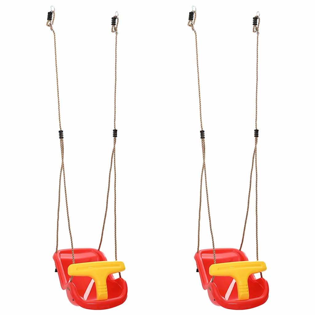 Houpačka Pro Miminka 2 Ks Červená 36 X 43 X 42 Cm Plast