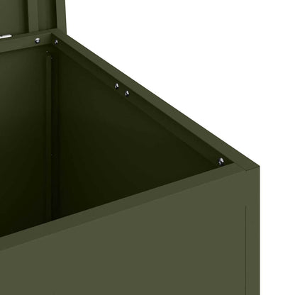 Úložná Krabice Na Polstry Do Zahrady Pozinkovaná Ocel 117 L