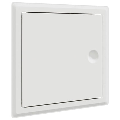 Přístupový Panel 2 Ks Bílá 23 X 23 X 3 Cm Ocel