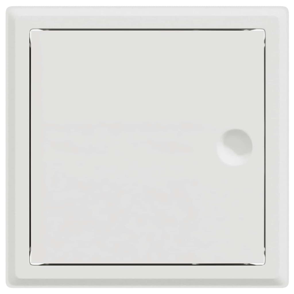 Přístupový Panel 2 Ks Bílá 23 X 23 X 3 Cm Ocel