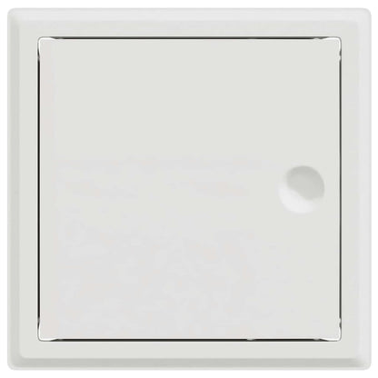 Přístupový Panel 2 Ks Bílá 23 X 23 X 3 Cm Ocel