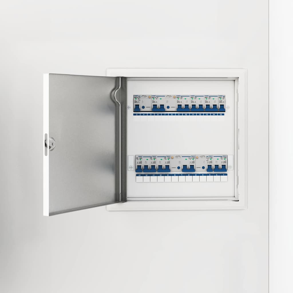 Přístupový Panel 2 Ks Bílá 23 X 23 X 3 Cm Ocel