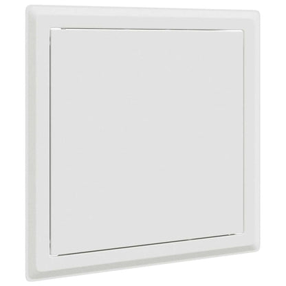 Přístupový Panel 2 Ks Bílá 23 X 23 X 3 Cm Ocel