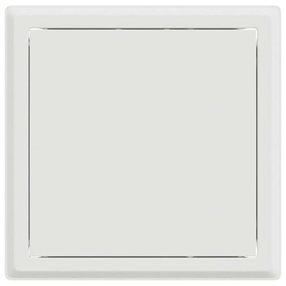 Přístupový Panel 2 Ks Bílá 23 X 23 X 3 Cm Ocel