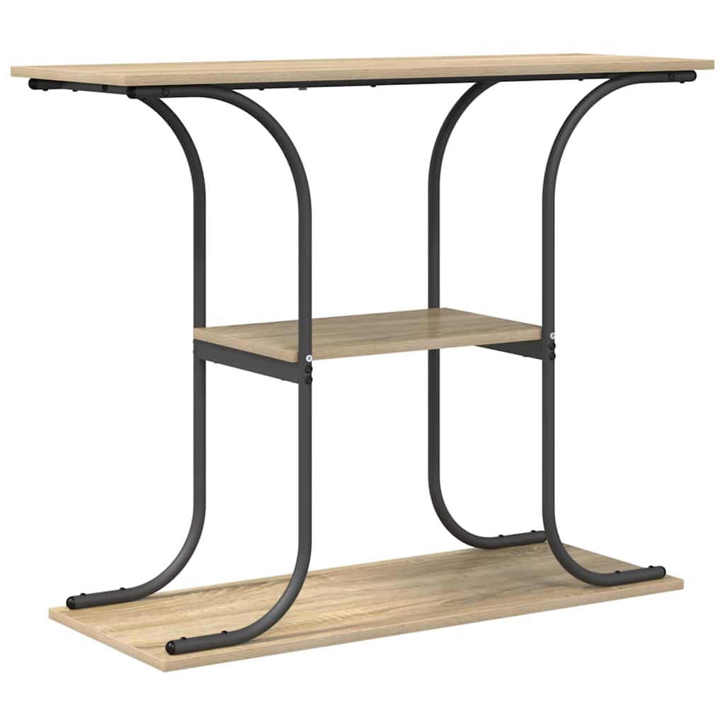 Konzolový Stolek Sonoma Dub 101 X 35 X 80,5 Cm Kompozitní Dřevo