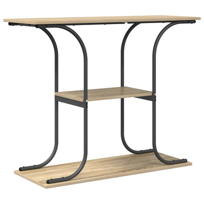 Konzolový Stolek Sonoma Dub 101 X 35 X 80,5 Cm Kompozitní Dřevo