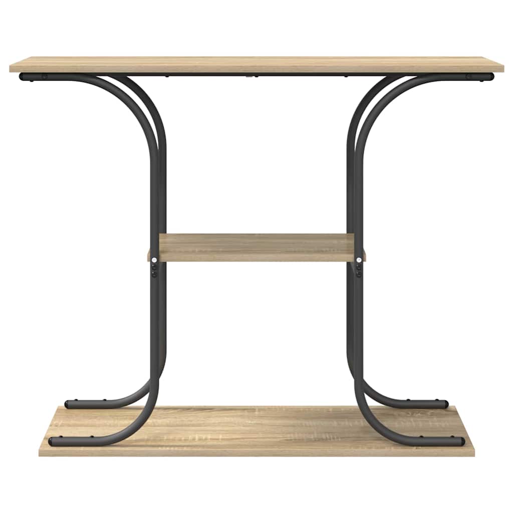 Konzolový Stolek Sonoma Dub 101 X 35 X 80,5 Cm Kompozitní Dřevo