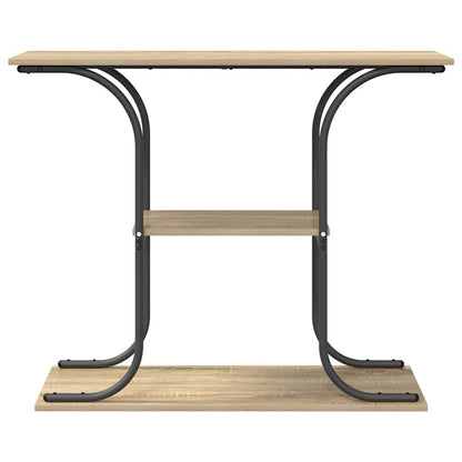 Konzolový Stolek Sonoma Dub 101 X 35 X 80,5 Cm Kompozitní Dřevo