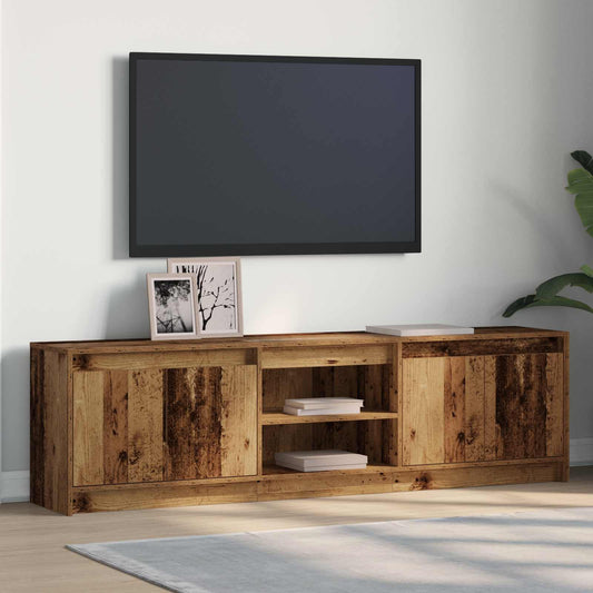 Tv Jednotky 180 X 34 X 50 Cm Hnědá Kompozitní Dřevo
