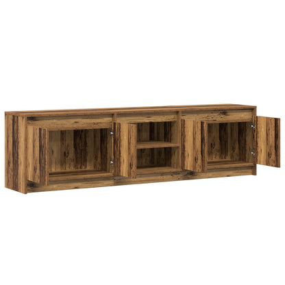 Tv Jednotky 180 X 34 X 50 Cm Hnědá Kompozitní Dřevo