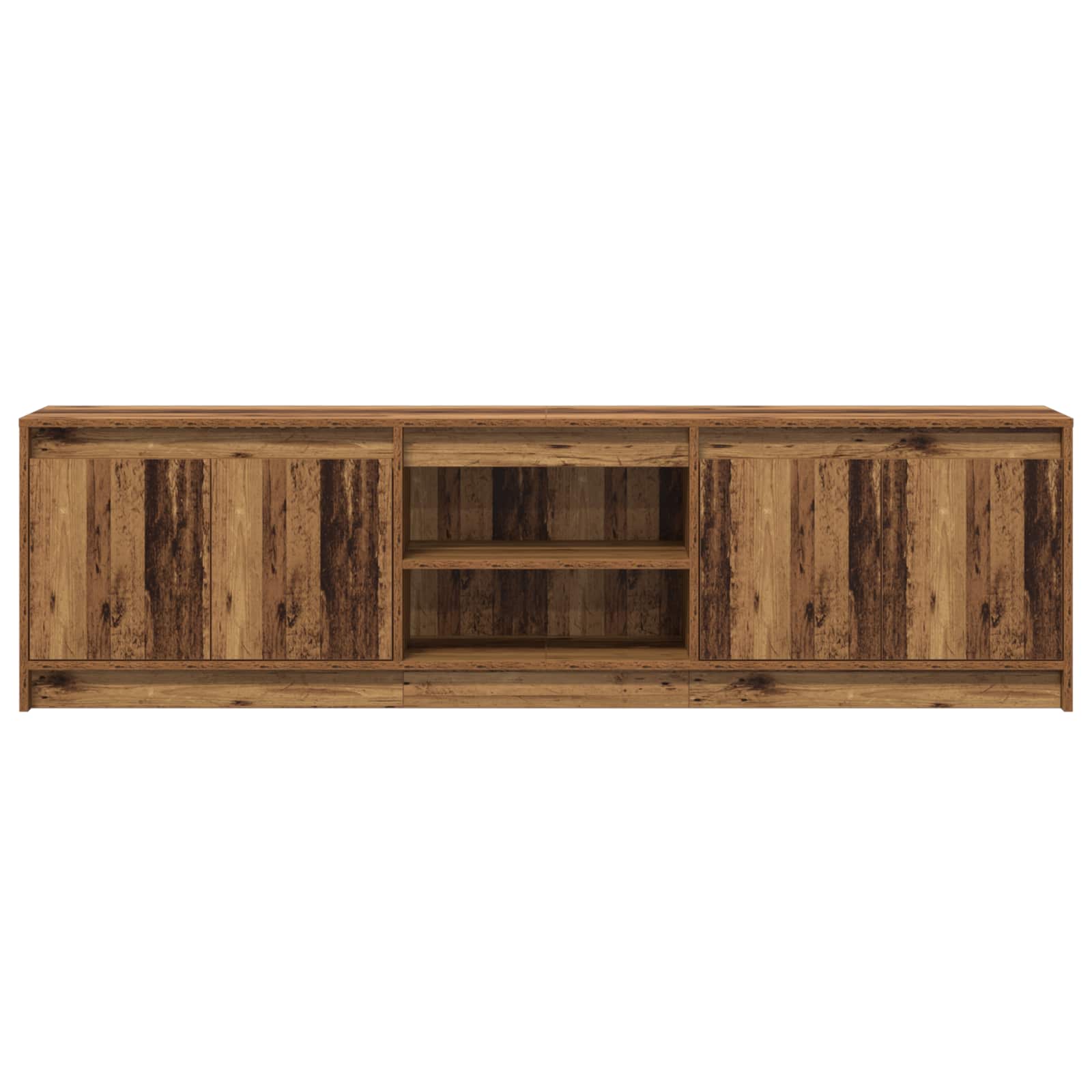 Tv Jednotky 180 X 34 X 50 Cm Hnědá Kompozitní Dřevo