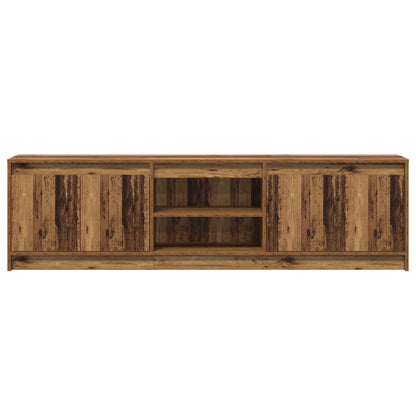 Tv Jednotky 180 X 34 X 50 Cm Hnědá Kompozitní Dřevo