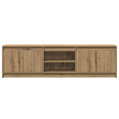 Tv Jednotky 180 X 34 X 50 Cm Hnědá Kompozitní Dřevo