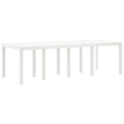 Zahradní Jídelní Souprava 9 Pcs Světle Šedá Polypropylen