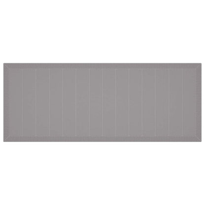 Zahradní Jídelní Souprava 9 Pcs Světle Šedá Polypropylen