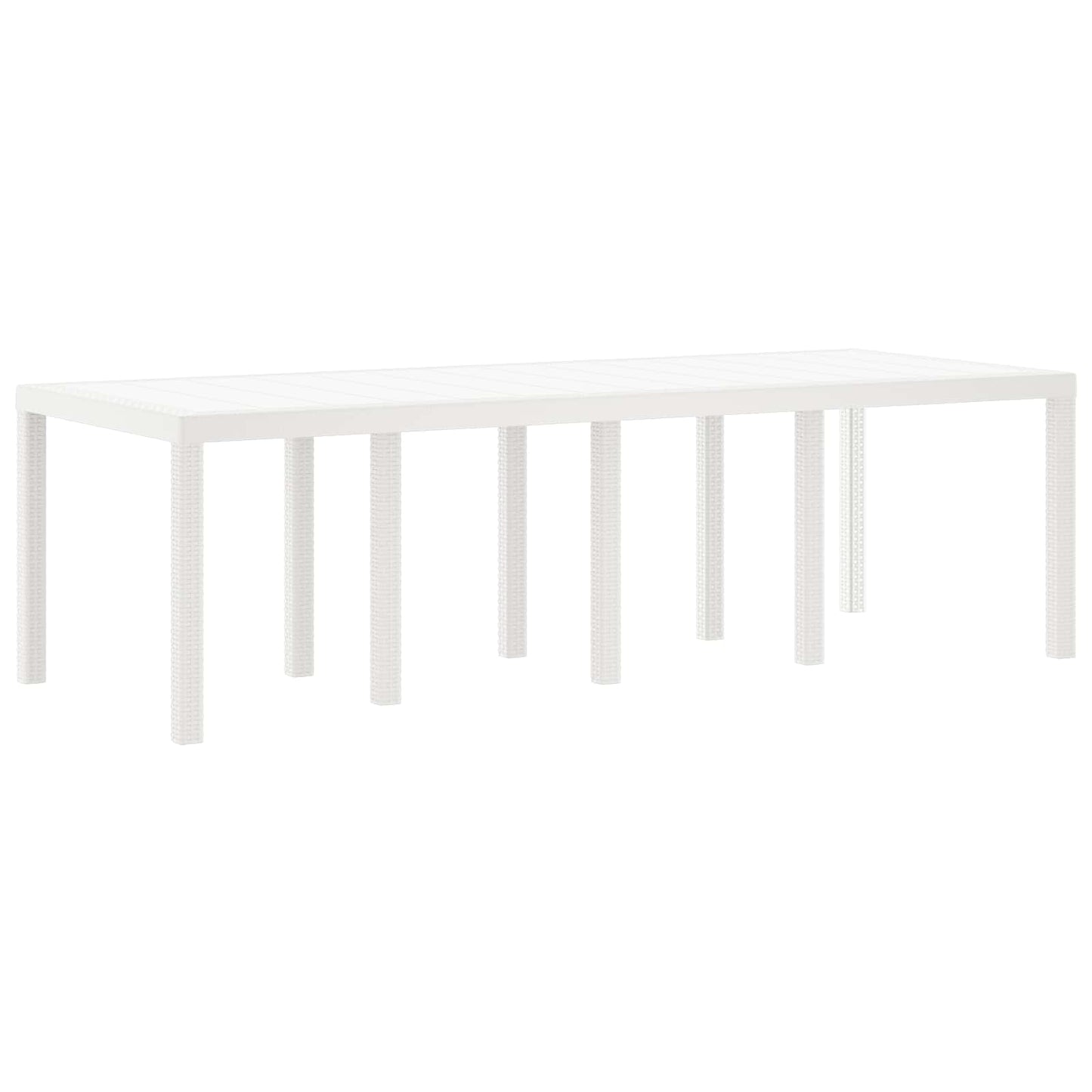 Zahradní Jídelní Souprava 9 Pcs Světle Šedá Polypropylen