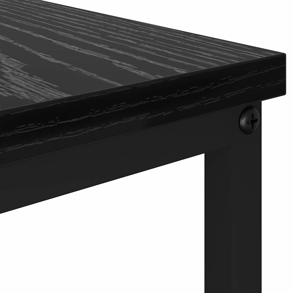 Konferenční Stolek Černý Dub 100 X 51 X 45 Cm Kompozitní Dřevo