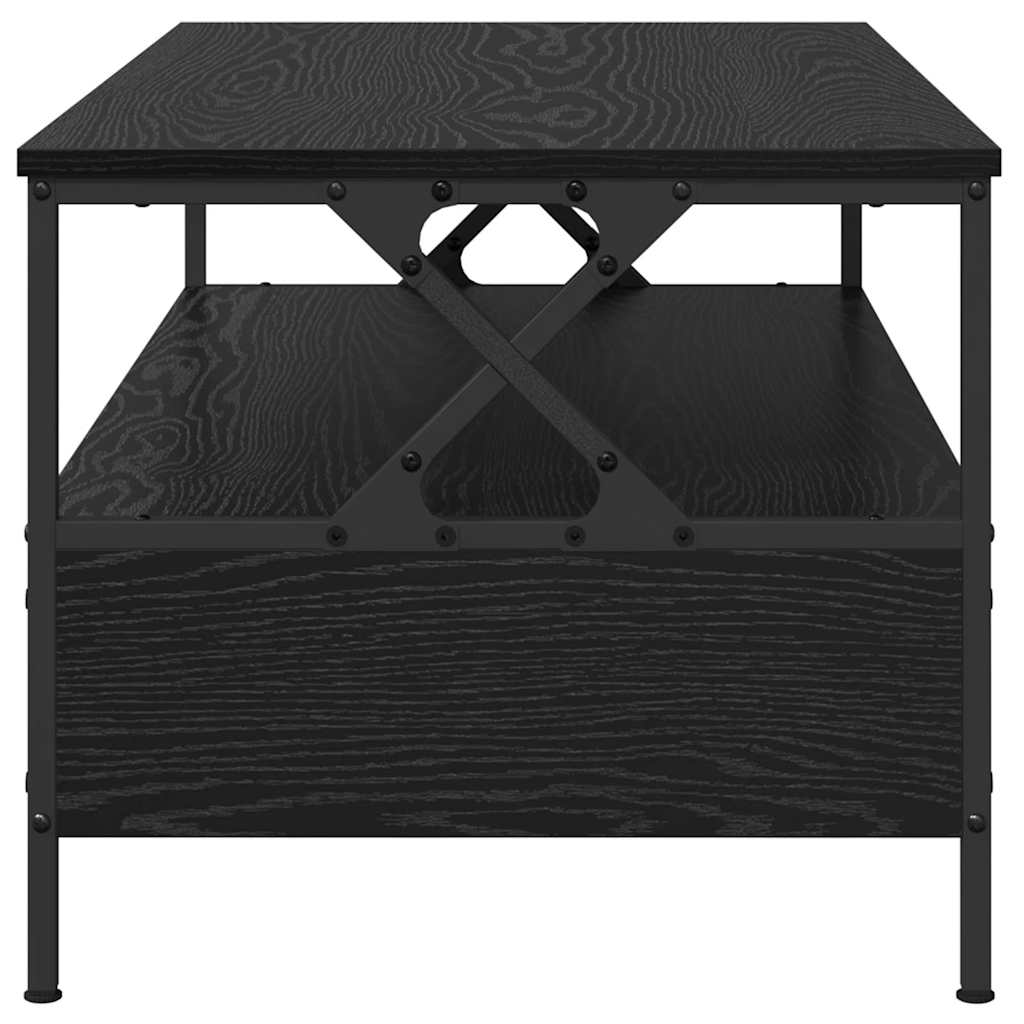 Konferenční Stolek Černý Dub 100 X 51 X 45 Cm Kompozitní Dřevo