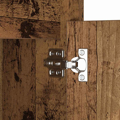 Led Noční Skříňka 2 Ks Staré Dřevo 38 X 34 X 61 Cm
