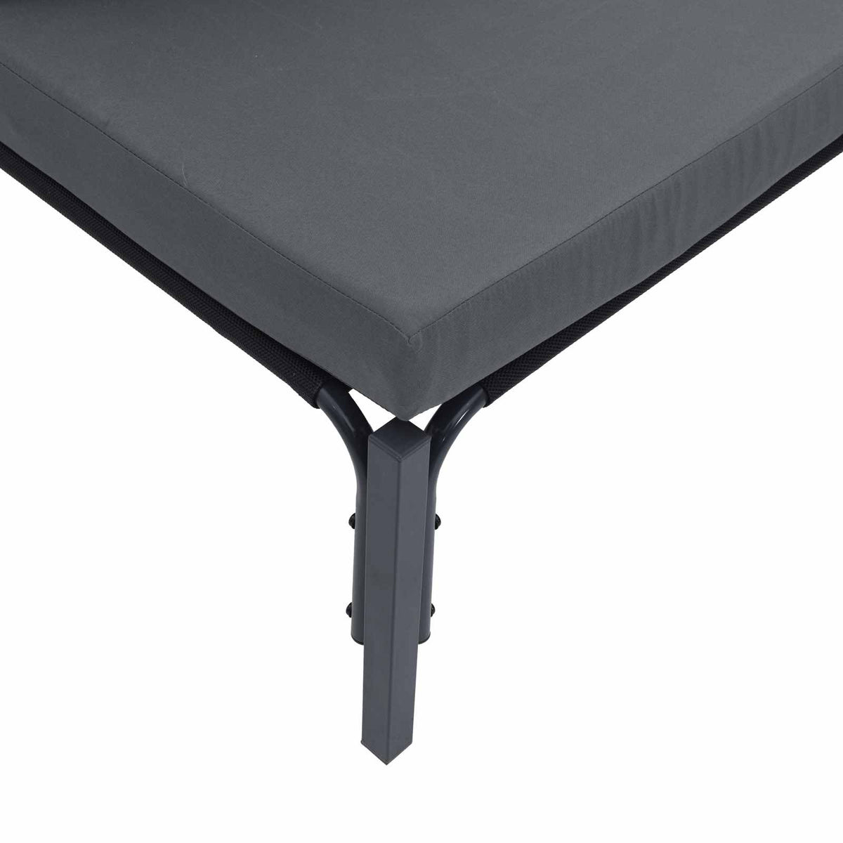 Sada Zahradních Pohovek 9 Ks Černá Ocel