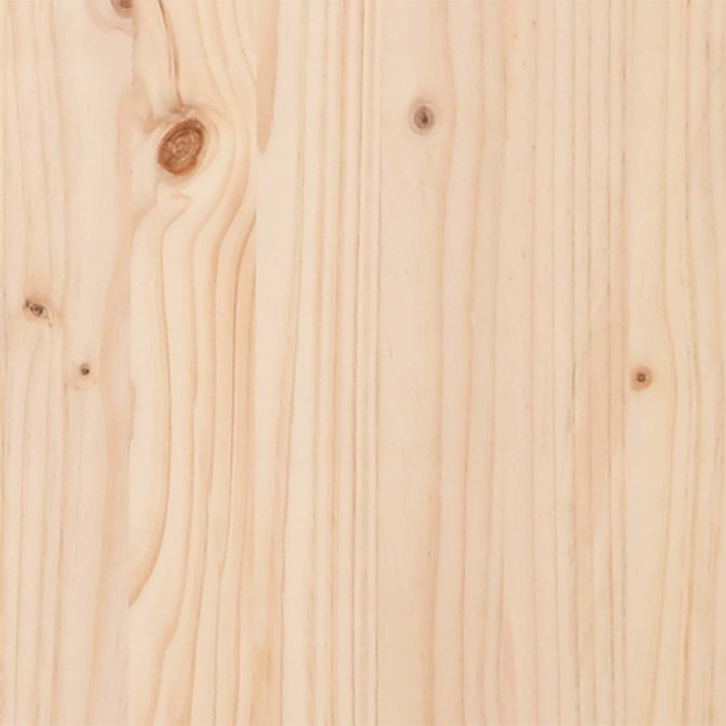 Rám Postele S Čelo Přírodní 90 X 200 Cm Masivní Borové Dřevo