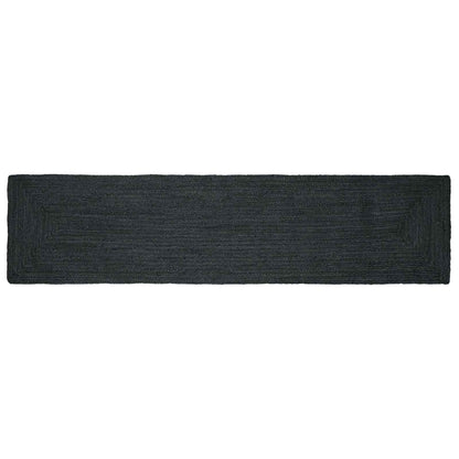 Kusové Koberce Obdélníkový Tmavě Šedá 60 X 300 Cm Juta