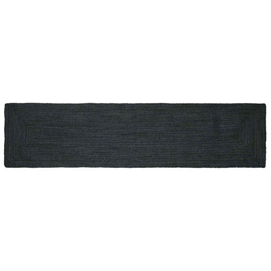 Kusové Koberce Obdélníkový Tmavě Šedá 60 X 300 Cm Juta