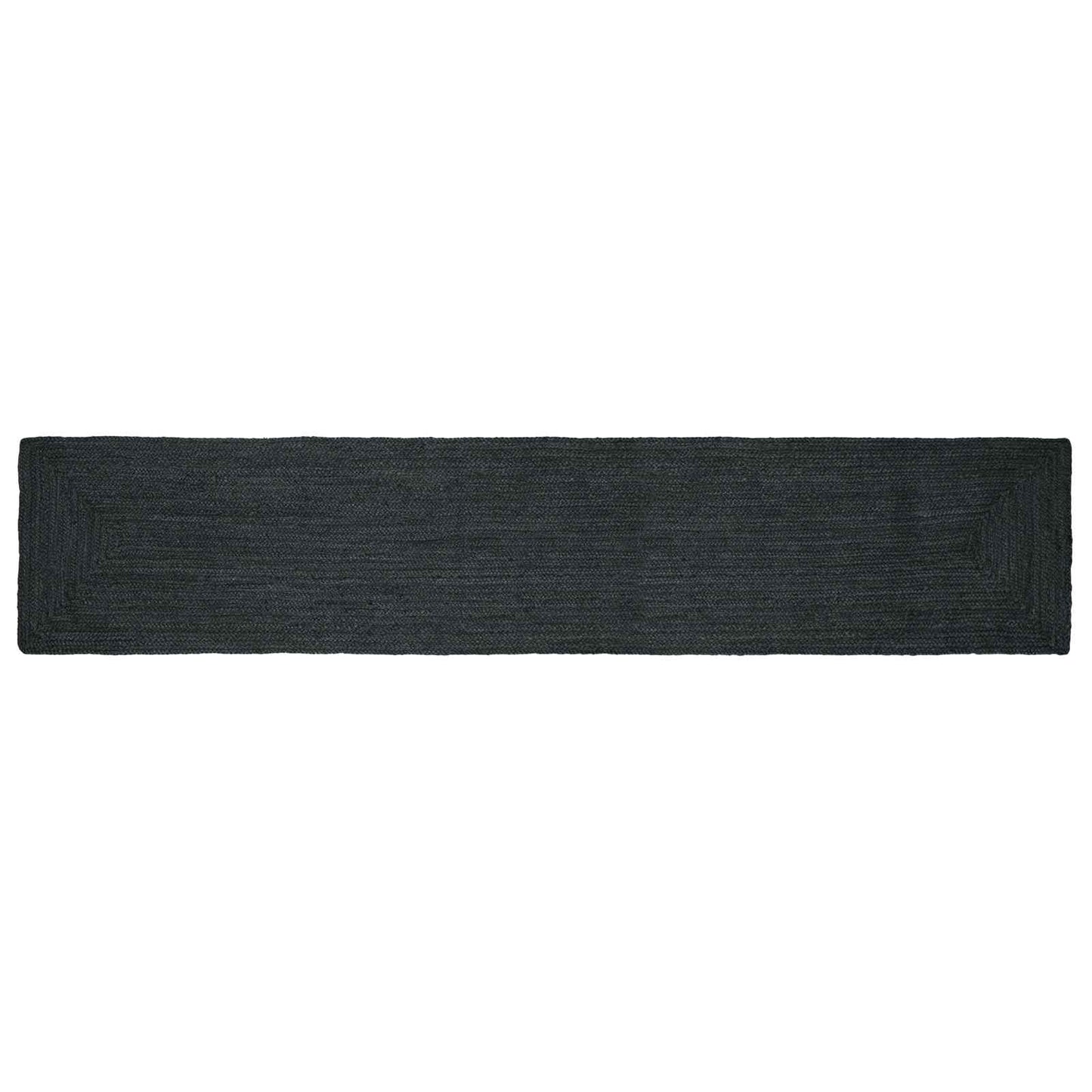 Kusové Koberce Obdélníkový Tmavě Šedá 80 X 400 Cm Juta