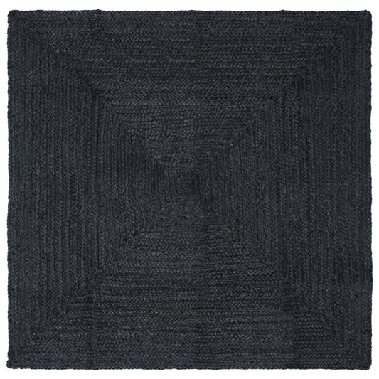 Kusové Koberce Čtvercový Tmavě Šedá 200 X 200 Cm Juta