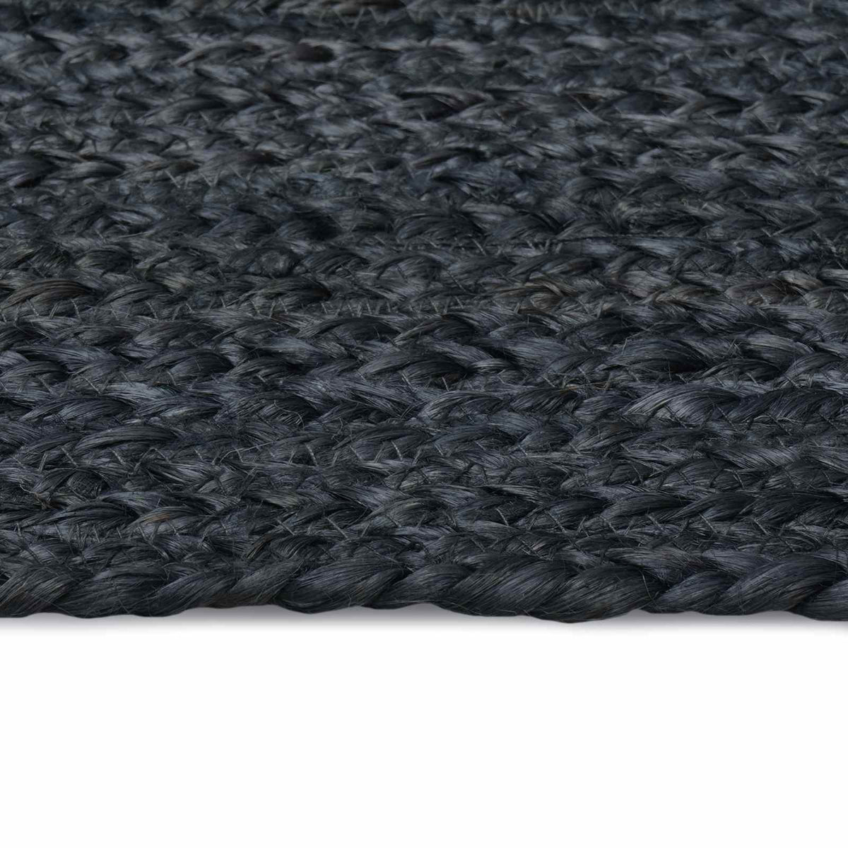 Kusové Koberce Obdélníkový Tmavě Šedá 200 X 290 Cm Juta