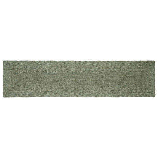 Kusové Koberce Obdélníkový Olivově Zelená 60 X 300 Cm Juta