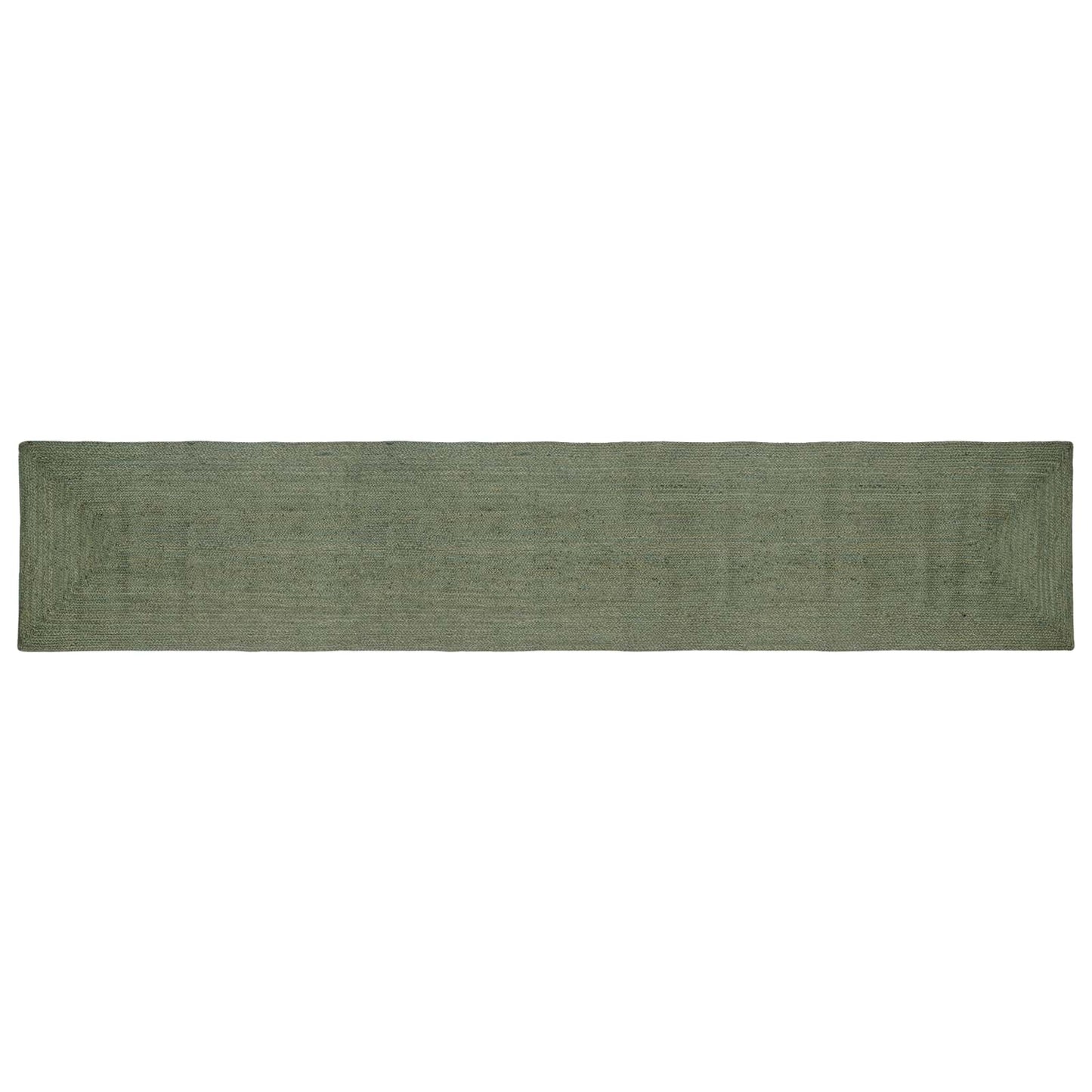 Kusové Koberce Obdélníkový Olivově Zelená 60 X 400 Cm Juta