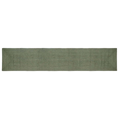 Kusové Koberce Obdélníkový Olivově Zelená 60 X 400 Cm Juta