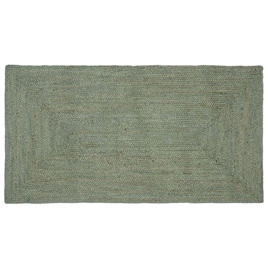 Kusové Koberce Obdélníkový Olivově Zelená 80 X 150 Cm Juta