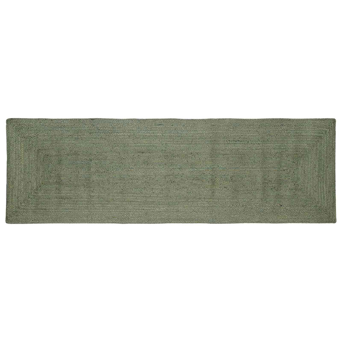 Kusové Koberce Obdélníkový Olivově Zelená 80 X 250 Cm Juta