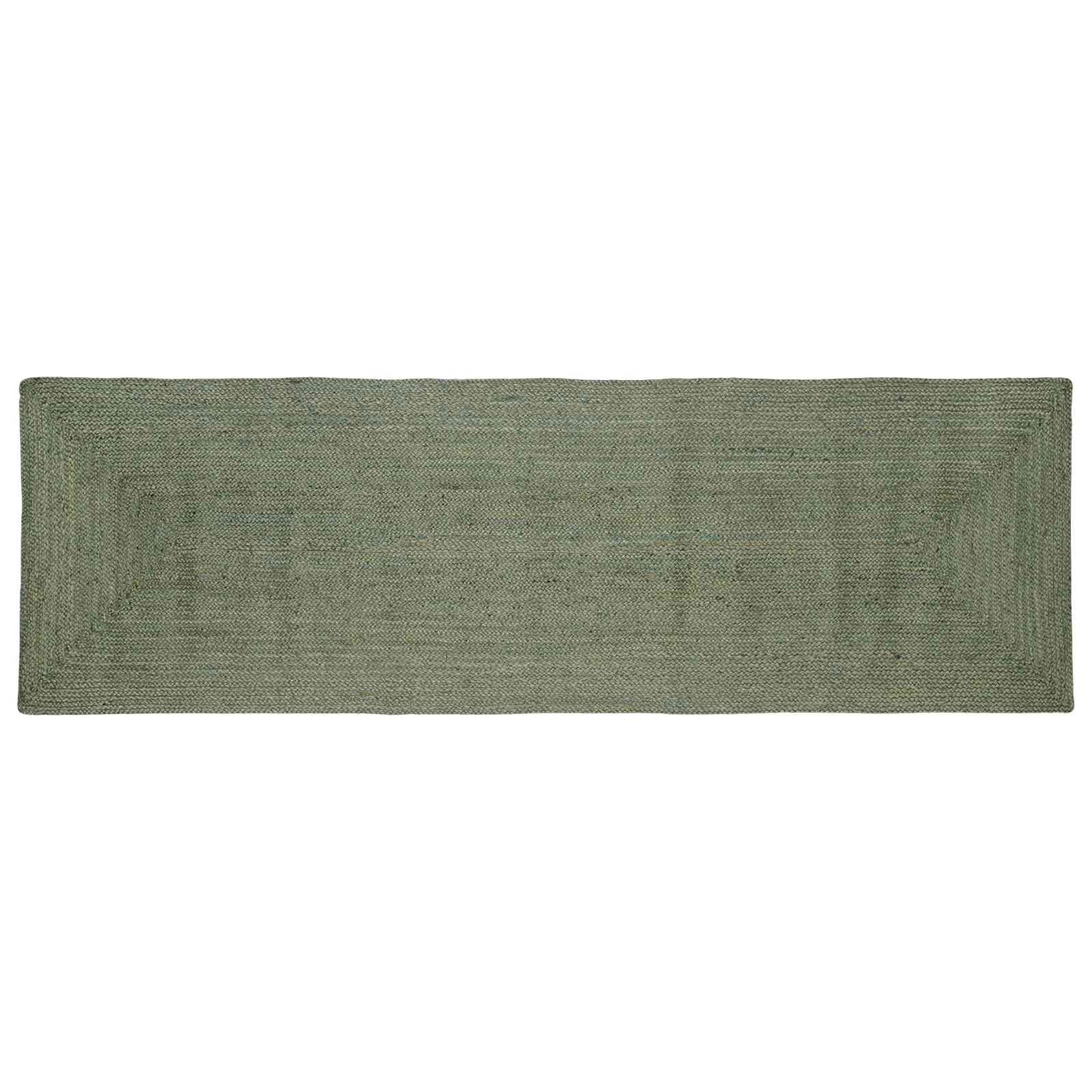 Kusové Koberce Obdélníkový Olivově Zelená 80 X 300 Cm Juta