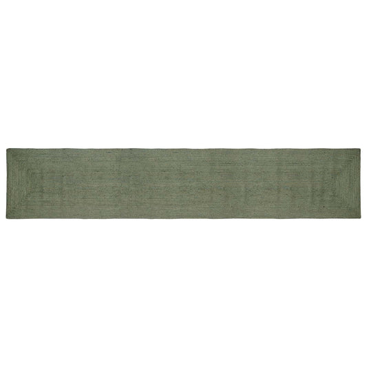 Kusové Koberce Obdélníkový Olivově Zelená 80 X 400 Cm Juta