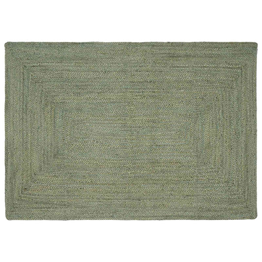 Kusové Koberce Obdélníkový Olivově Zelená 120 X 170 Cm Juta