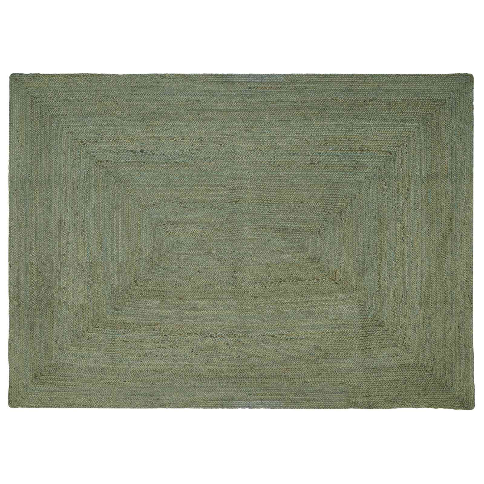 Kusové Koberce Obdélníkový Olivově Zelená 160 X 230 Cm Juta