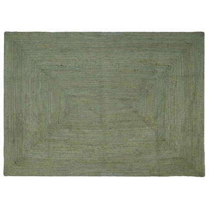 Kusové Koberce Obdélníkový Olivově Zelená 160 X 230 Cm Juta