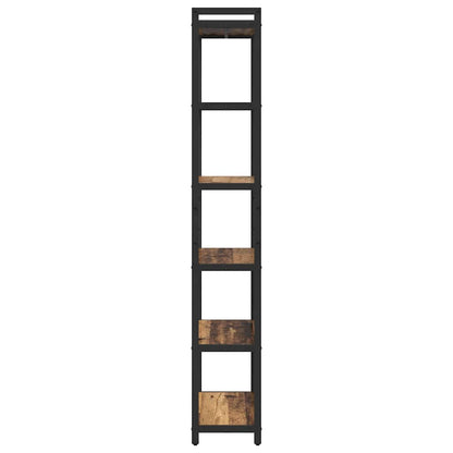 Knihovna 60 X 30 X 189,5 Cm Kompozitní Dřevo Staré Dřevo