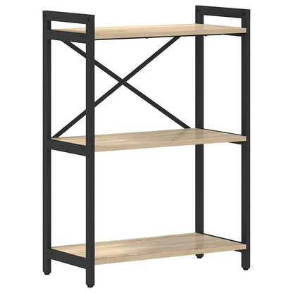 Knihovna 60 X 30 X 85 Cm Kompozitní Dřevo Sonoma Dub