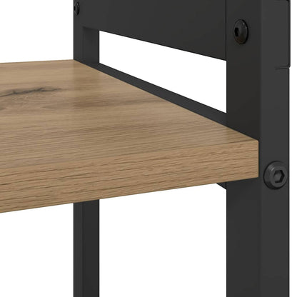 Knihovna 60 X 30 X 85 Cm Kompozitní Dřevo Artisanový Dub