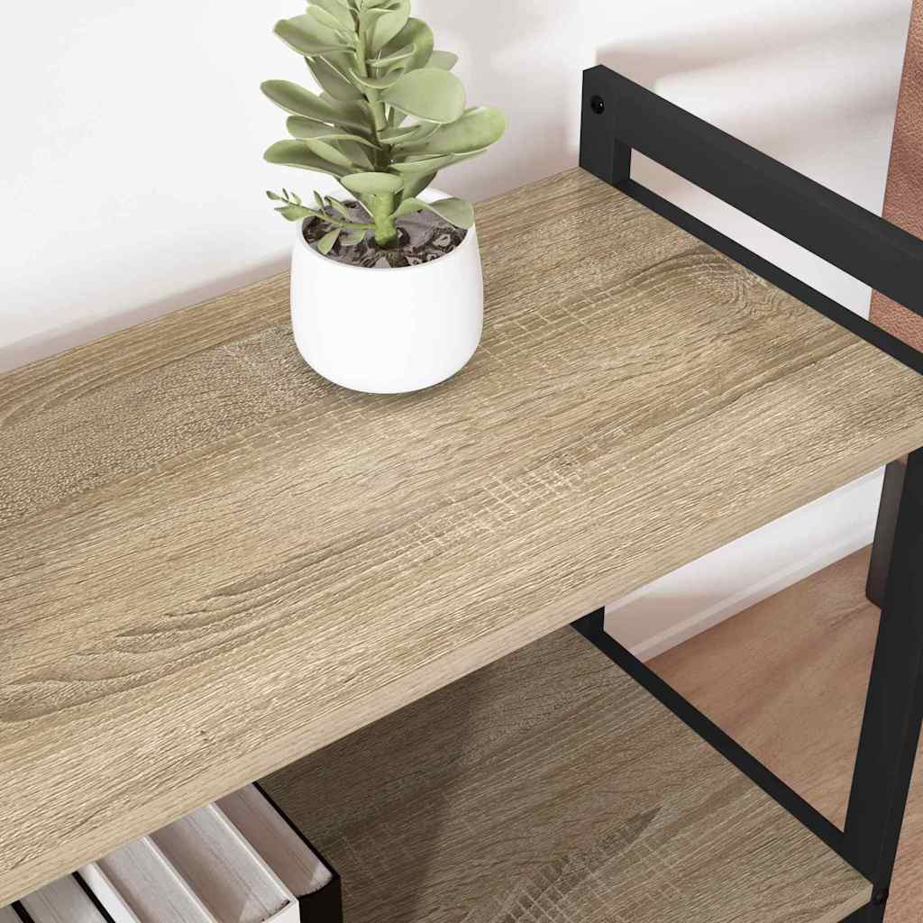 Knihovna 60 X 30 X 50 Cm Kompozitní Dřevo Sonoma Dub