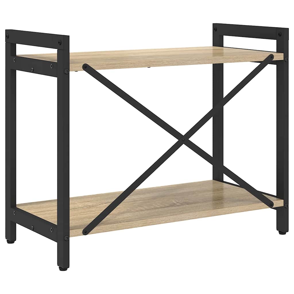 Knihovna 60 X 30 X 50 Cm Kompozitní Dřevo Sonoma Dub