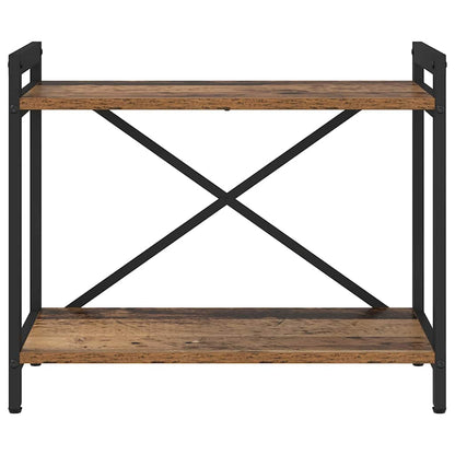 Knihovna 60 X 30 X 50 Cm Kompozitní Dřevo Staré Dřevo