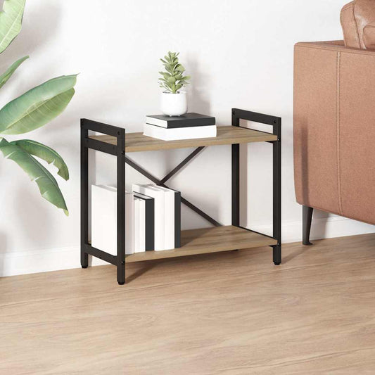 Knihovna 60 X 30 X 50 Cm Kompozitní Dřevo Artisanový Dub